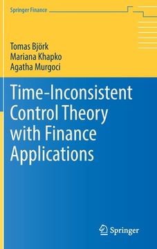 portada Time-Inconsistent Control Theory with Finance Applications (in English)