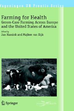 portada farming for health: green-care farming across europe and the united states of america