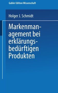 portada Markenmanagement bei erklärungsbedürftigen Produkten (German Edition)