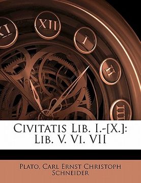 portada Civitatis Lib. I.-[x.]: Lib. V. VI. VII (in Danés)