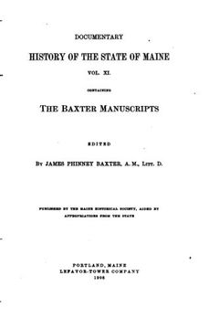 portada The Baxter Manuscripts - Vol. XI