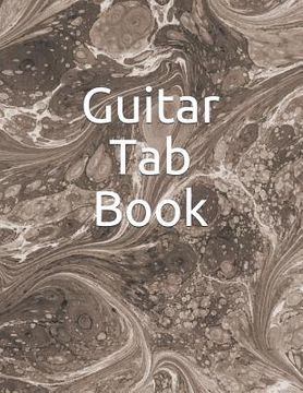 portada Guitar Tab Book: 150 Pages to Write Your Own Tabs.