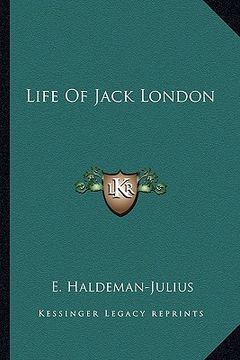 portada life of jack london (en Inglés)