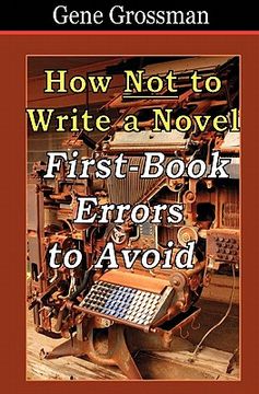 portada how not to write a novel (en Inglés)
