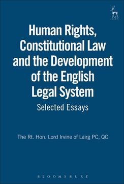 portada human rights, constitutional law and the development of the english legal system: selected essays (en Inglés)