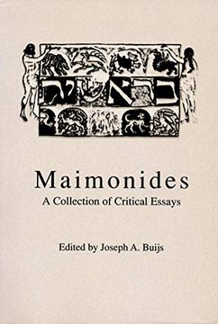 portada Maimonides: A Collection of Critical Essays (en Inglés)