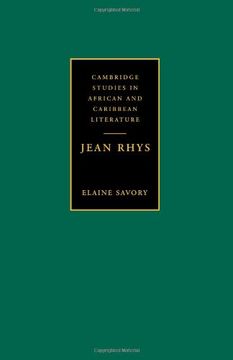 portada Jean Rhys (Cambridge Studies in African and Caribbean Literature) (en Inglés)