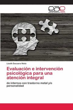 portada Evaluación e Intervención Psicológica Para una Atención Integral: De Internos con Trastorno Metal y