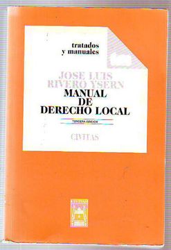 portada Manual de Derecho Local