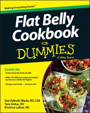 portada Flat Belly Cookbook For Dummies