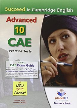 portada Succeed in Cambridge cae (2015 Format) Teacher's Book 10 Complete Cambridge cae Practice Tests (en Inglés)