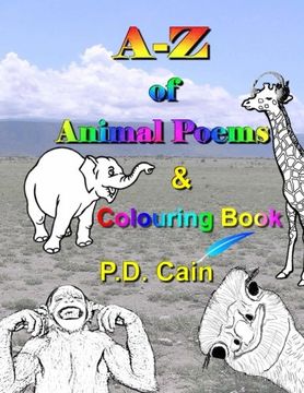 portada A-Z of Animal Poems & Colouring Book (Volume 3)