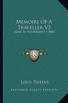 portada memoirs of a traveller v3: now in retirement (1806)