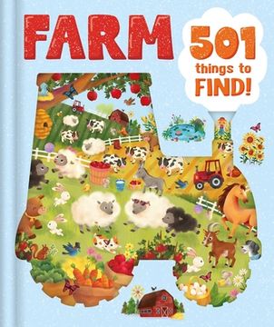 portada Farm - 501 Things to Find! Search & Find Book for Ages 4 & up (in English)