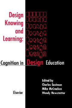 portada design knowing and learning: cognition in design education (in English)