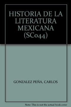 portada historia de la literatura mexicana