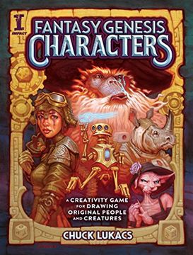 portada Fantasy Genesis Characters: A creativity game for drawing original people and creatures