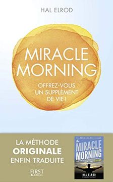 portada Miracle Morning - Offrez Vous un Supplement de vie (in French)