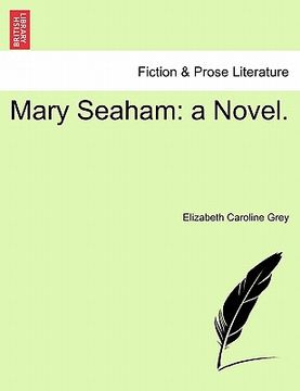 portada mary seaham: a novel.