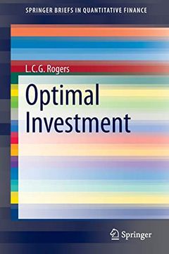 portada Optimal Investment (Springerbriefs in Quantitative Finance) (en Inglés)