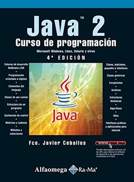 portada Java 2, Curso de Programacion 4ta ed.