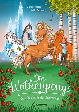 portada Die Wolkenponys (Band 1) - das Geheimnis der Edelsteine: Erstlesebuch mit Magischen Ponys für Kinder ab 7 Jahre (en Alemán)