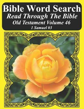 portada Bible Word Search Read Through The Bible Old Testament Volume 46: 1 Samuel #3 Extra Large Print (en Inglés)