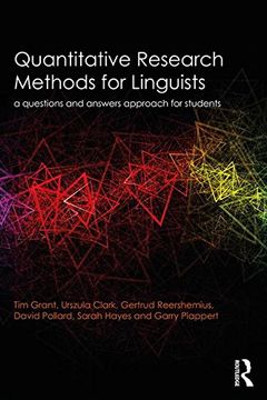 portada Quantitative Research Methods for Linguists: a questions and answers approach for students