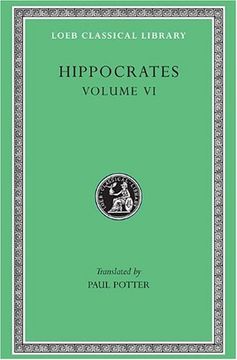 portada Hippocrates Vol. Vi (Loeb Classical Library) (in English)