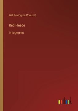 portada Red Fleece: in large print (in English)