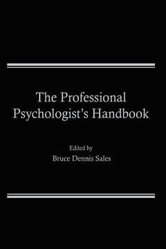 portada The Professional Psychologist's Handbook (en Inglés)