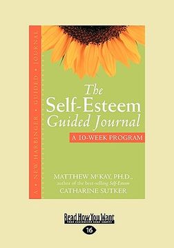portada the self-esteem guided journal (easyread large edition) (in English)