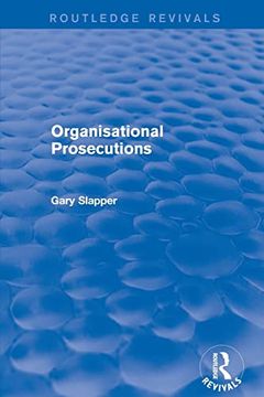 portada Organisational Prosecutions (Routledge Revivals) (en Inglés)