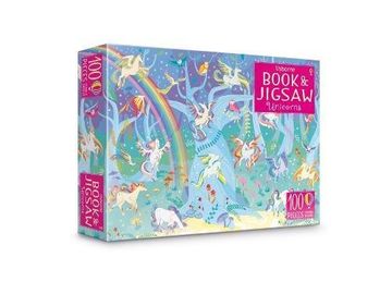 portada Unicorns (Usborne Book and Jigsaw) (in English)