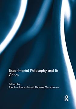 portada Experimental Philosophy and Its Critics (en Inglés)