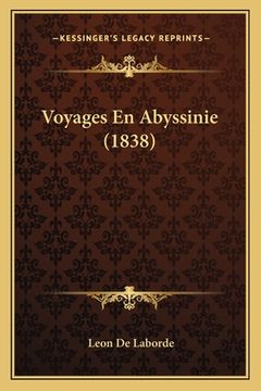 portada Voyages En Abyssinie (1838) (en Francés)