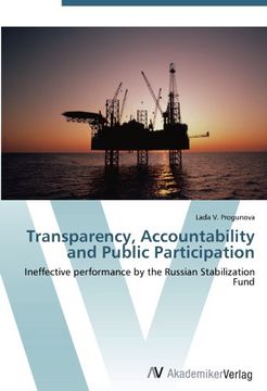 portada Transparency, Accountability and Public Participation: Ineffective performance by the Russian Stabilization Fund