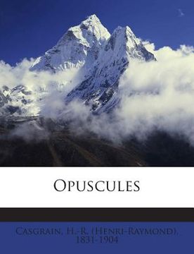portada Opuscules (in French)