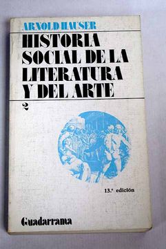 portada Historia social de la literatura y del arte, tomo II