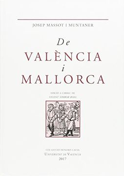 portada De València i Mallorca (Honoris Causa)