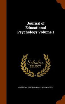 portada Journal of Educational Psychology Volume 1