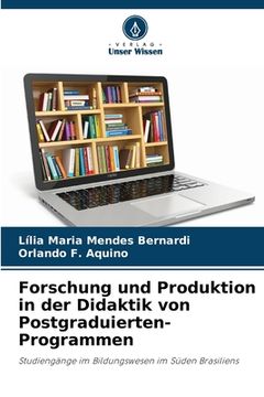 portada Forschung und Produktion in der Didaktik von Postgraduierten-Programmen (en Alemán)
