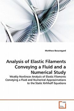 portada analysis of elastic filaments conveying a fluid and a numerical study