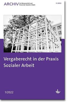 portada Vergaberecht in der Praxis Sozialer Arbeit (en Alemán)