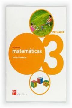 portada Cuaderno de matemáticas. 3 Primaria, 3 Trimestre. Conecta 2.0 (in Spanish)