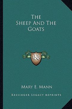 portada the sheep and the goats (en Inglés)