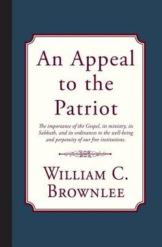 portada An Appeal to the Patriot (in English)