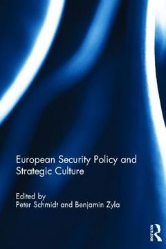 portada european security policy and strategic culture (en Inglés)