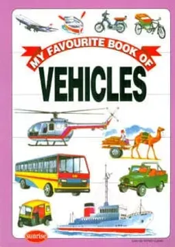 portada My Favourite Book of Vehicles Rústica (in English)