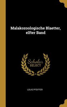 portada Malakozoologische Blaetter, elfter Band (en Alemán)